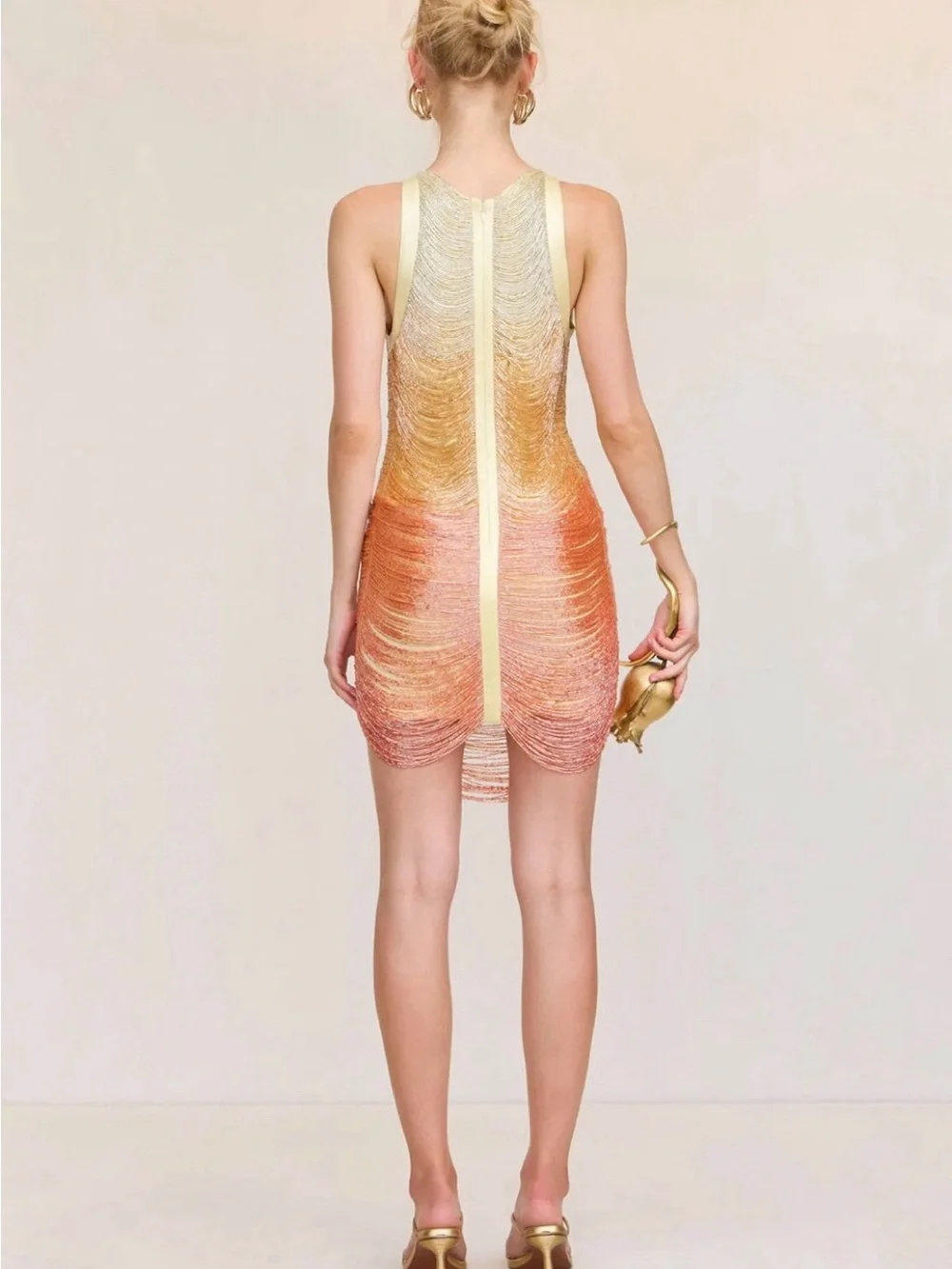 NWT Cult Gaia Madison Ombré Dress - Picture 4 of 4